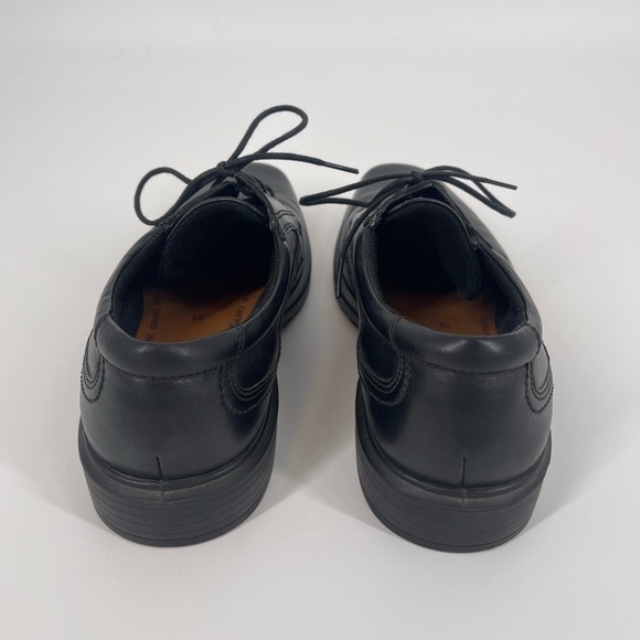 Men's Black Ecco Dress Shoes (SB8) - Picture 4 of 7